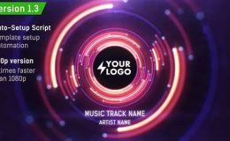 Audio React Tunnel Music Visualizer v1.3 Videohive
