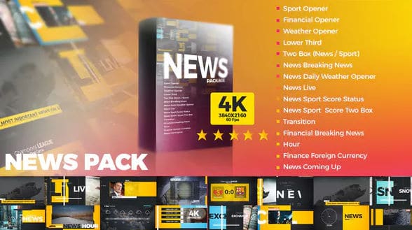 News Pack 22307759 Videohive