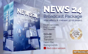 VIDEOHIVE NEWS 24 BROADCAST PACKAGE
