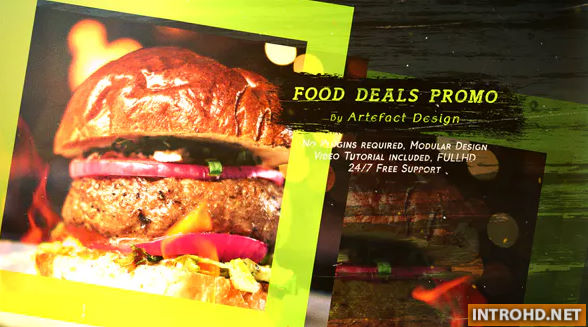 VIDEOHIVE FOOD DEALS PROMO