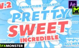 Videohive Pretty Sweet - 2D Animation Toolkit