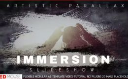 VIDEOHIVE IMMERSION ARTISTIC PARALLAX SLIDESHOW