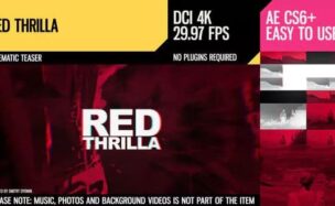 Red Thrilla (4K Cinematic Teaser)