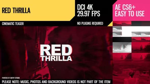 Red Thrilla (4K Cinematic Teaser)
