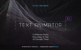 Text Animator 02: Stylish Clean Titles