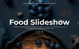 Food Slideshow - Premiere Pro