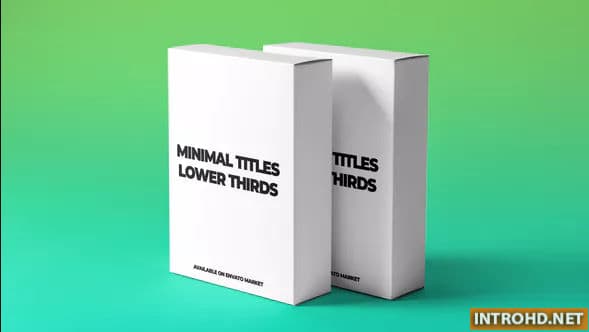 Minimal Titles and Lower Thirds Videohive