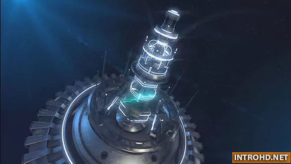 Space Station Core Logo Reveal – Videohive
