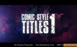 VIDEOHIVE COMIC STYLE TITLE