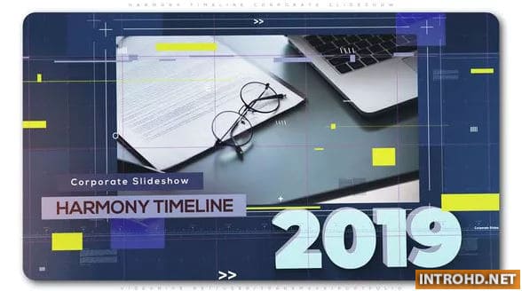 Harmony Timeline Corporate Slideshow 23533944