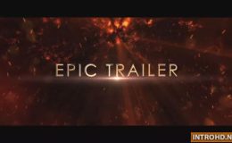 VIDEOHIVE INFERNAL CHAOS TRAILER_3D GLOSSY TITLES