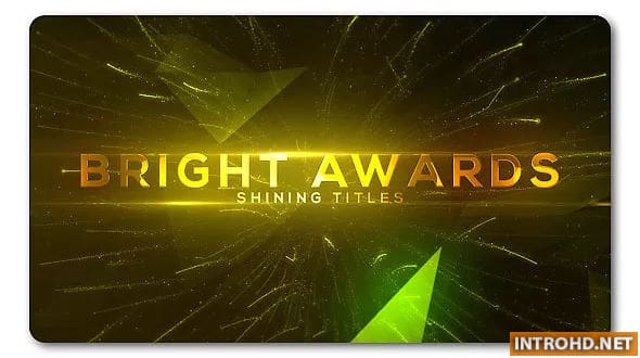 Videohive Bright and Shine Awards Titles