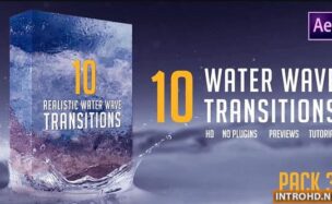 Water Wave Transitions Pack 3