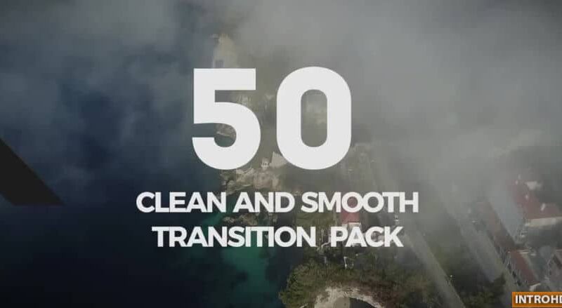 Motion Array – 50 Clean Transition Pack