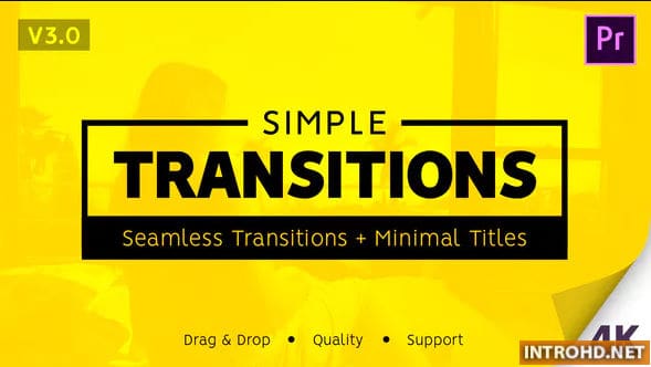 VIDEOHIVE SIMPLE TRANSITIONS V2.1 – PREMIERE PRO