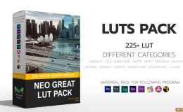 NEO GREAT LUTS - 225+ LUTS - Motion Array