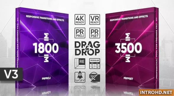 Videohive Transitions Presets Pack – Premiere Pro