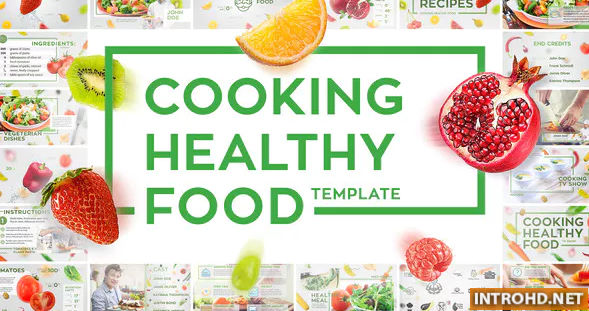 VIDEOHIVE COOKING HEALTHY FOOD