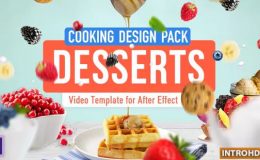 Videohive Cooking Design Pack - Desserts
