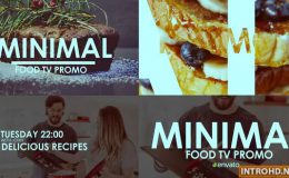 VIDEOHIVE TV MINIMAL FOOD PROMO