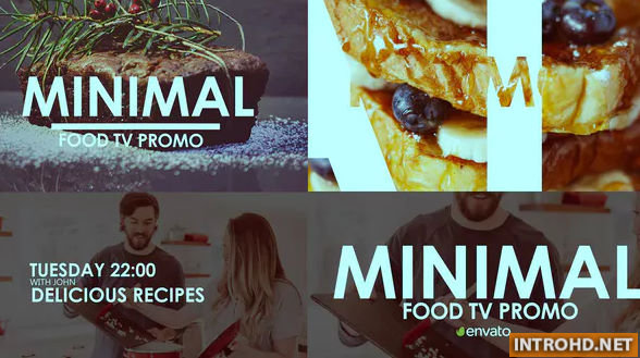 VIDEOHIVE TV MINIMAL FOOD PROMO