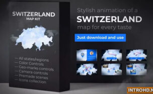 Switzerland Map – Swiss Confederation Map Kit