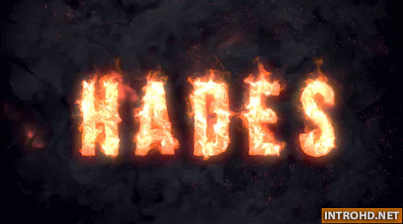 VIDEOHIVE HADES – ANIMATED FIRE TYPEFACE