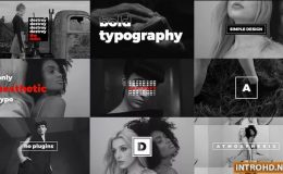 Modern Stomp Opener / Dynamic Typography / Fashion Event Promo / Clean Fast Intro