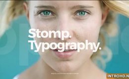 Stomp Opener / Clean Typography / Event Promo / Dynamic Slideshow