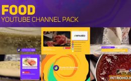Videohive Youtube Food Channel Package 18925656
