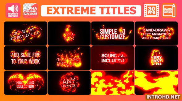 VIDEOHIVE EXTREME TITLES