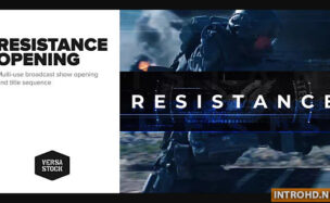 VIDEOHIVE RESISTANCE | SHOW OPENING TITLE SEQUENCE