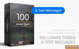 Videohive 100 Lower Thirds and Messages