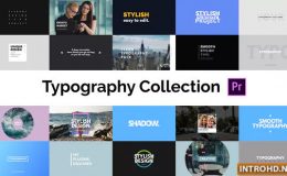 VIDEOHIVE TYPOGRAPHY ESSENTIAL - FOR PREMIERE PRO