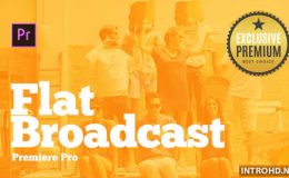 VIDEOHIVE BROADCAST PACK FLAT FOR PREMIERE PRO