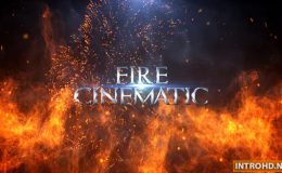 Videohive Fire Cinematic Titles 24340638