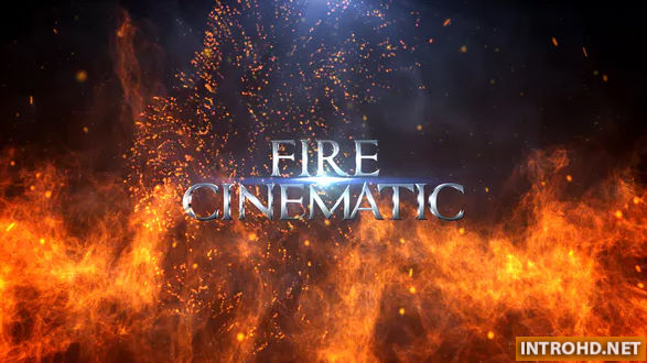 Videohive Fire Cinematic Titles 24340638