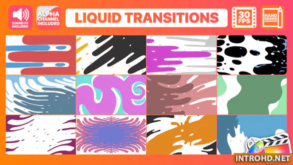 Videohive Liquid Motion Transitions Final Cut Pro