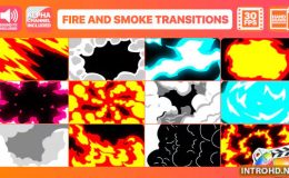 Videohive Fire And Smoke Transitions Final Cut Pro