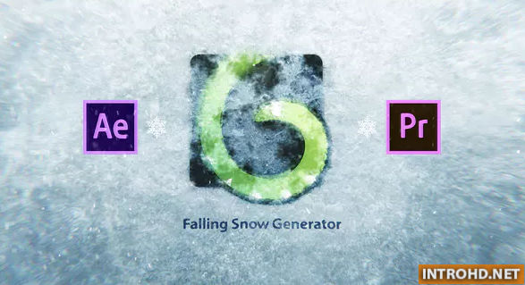 Videohive Snow Falling Generator