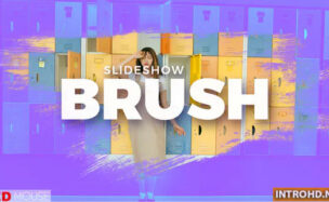 Videohive Brush Slideshow
