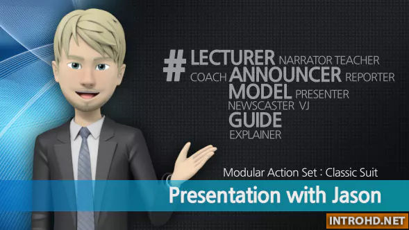 Videohive Presentation With Jason: Modern Suit