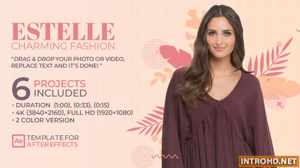Videohive Estelle Charming Fashion – Stylish Clothing Sale