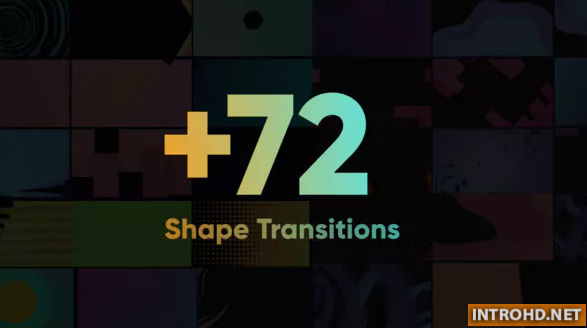 VIDEOHIVE SHAPE TRANSITIONS BIG PACK