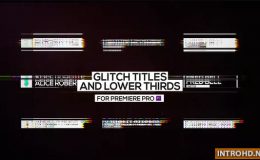 VIDEOHIVE GLITCH TITLES AND LOWER THIRDS FOR PREMIERE PRO