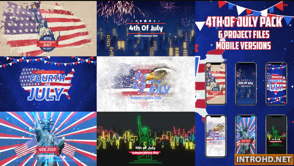VIDEOHIVE 4TH OF JULY PACK