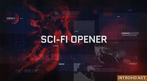 Sci-Fi Opener / Hi-Tech Slideshow / Futuristic Film Credits / HUD Elements / Space Science