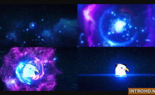 VIDEOHIVE SPACE EXPLOSION LOGO OPENER
