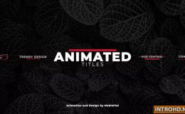 VIDEOHIVE ANIMATED TITLES PACK - PREMIERE PRO