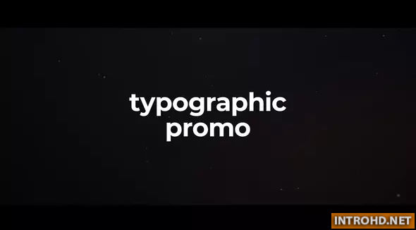 VIDEOHIVE STOMP TYPOGRAPHY
